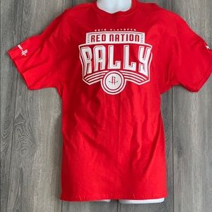 Houston Rockets 2016 Red Nation Tee Shirt